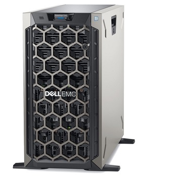 Server DELL PowerEdge T340, Tower, Xeon E-2124, 16GB UDIMM, 1TB HDD, H330 RAID, DVD,